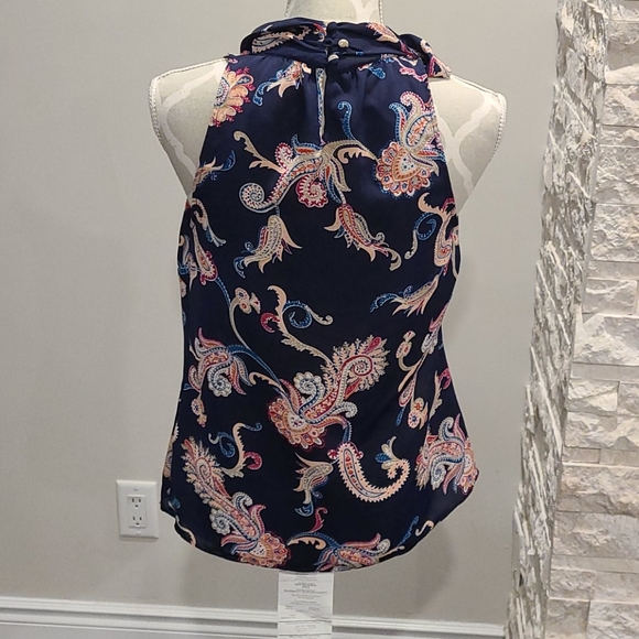 Laundry by Shelli Segal sleeveless blouse - Picture 2 of 4